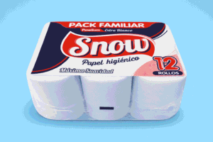 Papel Higiénico Snow 12 x 60 mts