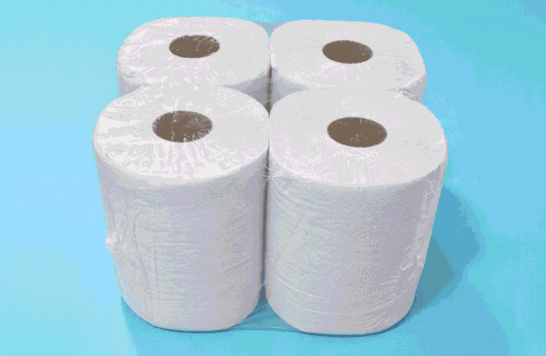 Toalla en Rollo 4 x 200 mts Hoja Doble Eco